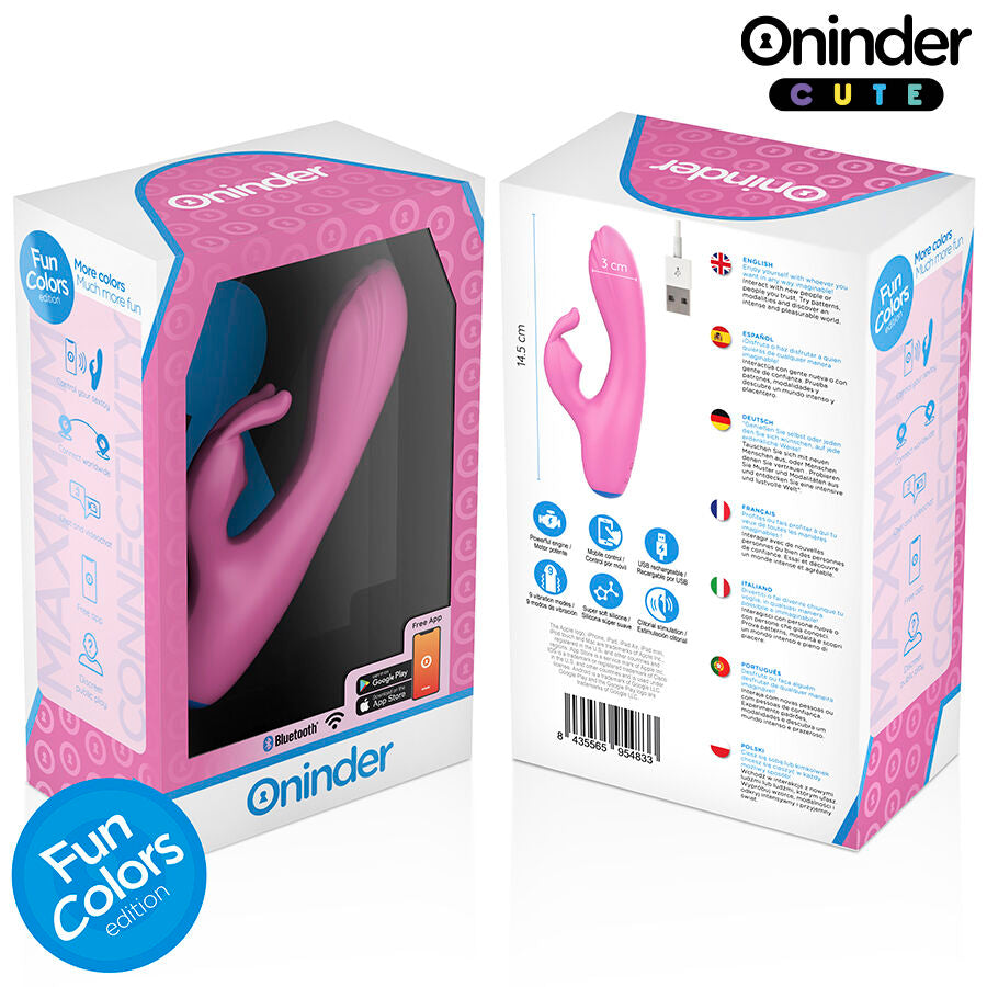 ONINDER CUTE – Love Bunny Vibrator G-Spot &amp; Clitoris – Gratis Wereldwijde App