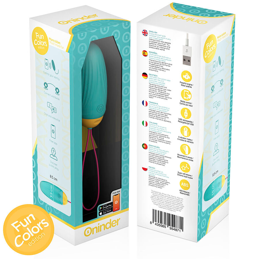 ONINDER CUTE Love Pleasure Vibro Wave Tikkend Siliconen Ei
