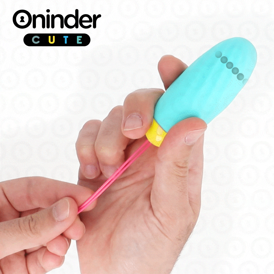 ONINDER CUTE Love Pleasure Vibro Wave Tikkend Siliconen Ei