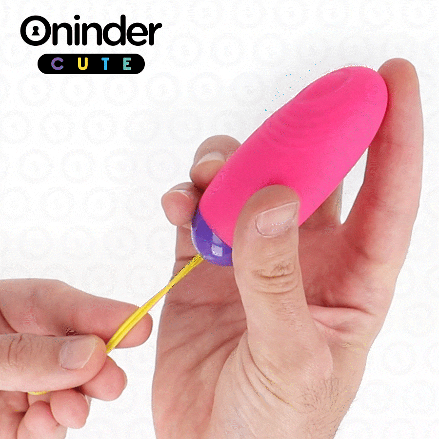 ONINDER CUTE – Love Pleasure Vibro-Wave Tapping Siliconen Ei – Gratis Wereldwijde App