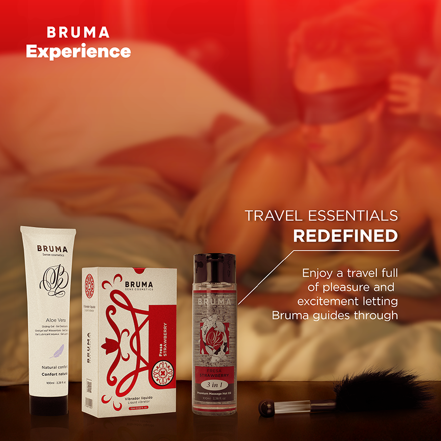 Bruma Xperience Sweet Strawberry Erotische Set voor Stellen