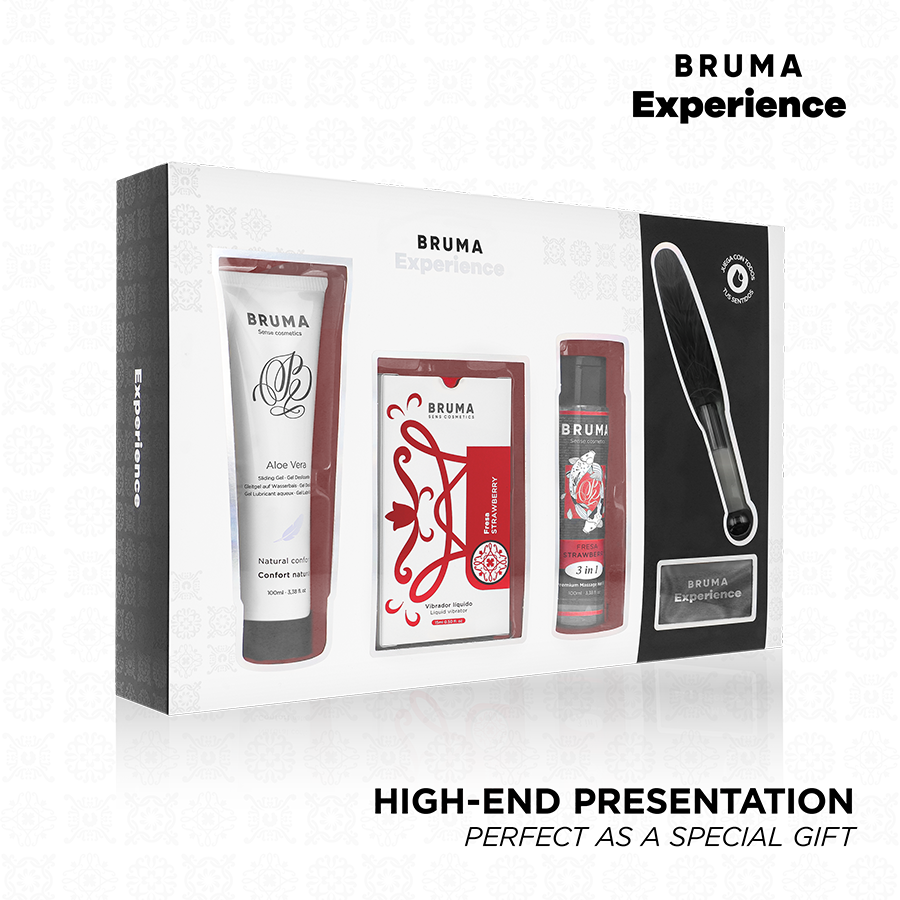 Bruma Xperience Sweet Strawberry Erotische Set voor Stellen