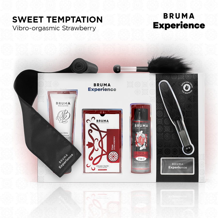 Bruma Xperience Sweet Strawberry Erotische Set voor Stellen Valentine Set