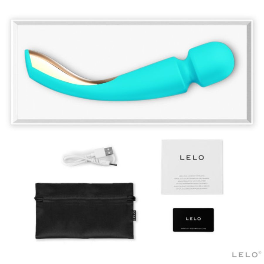 LELO Smart Wand 2 Turquoise Massage Wand